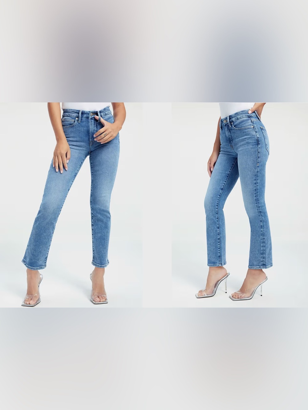 GOOD PETITE STRAIGHT LEG JEANS